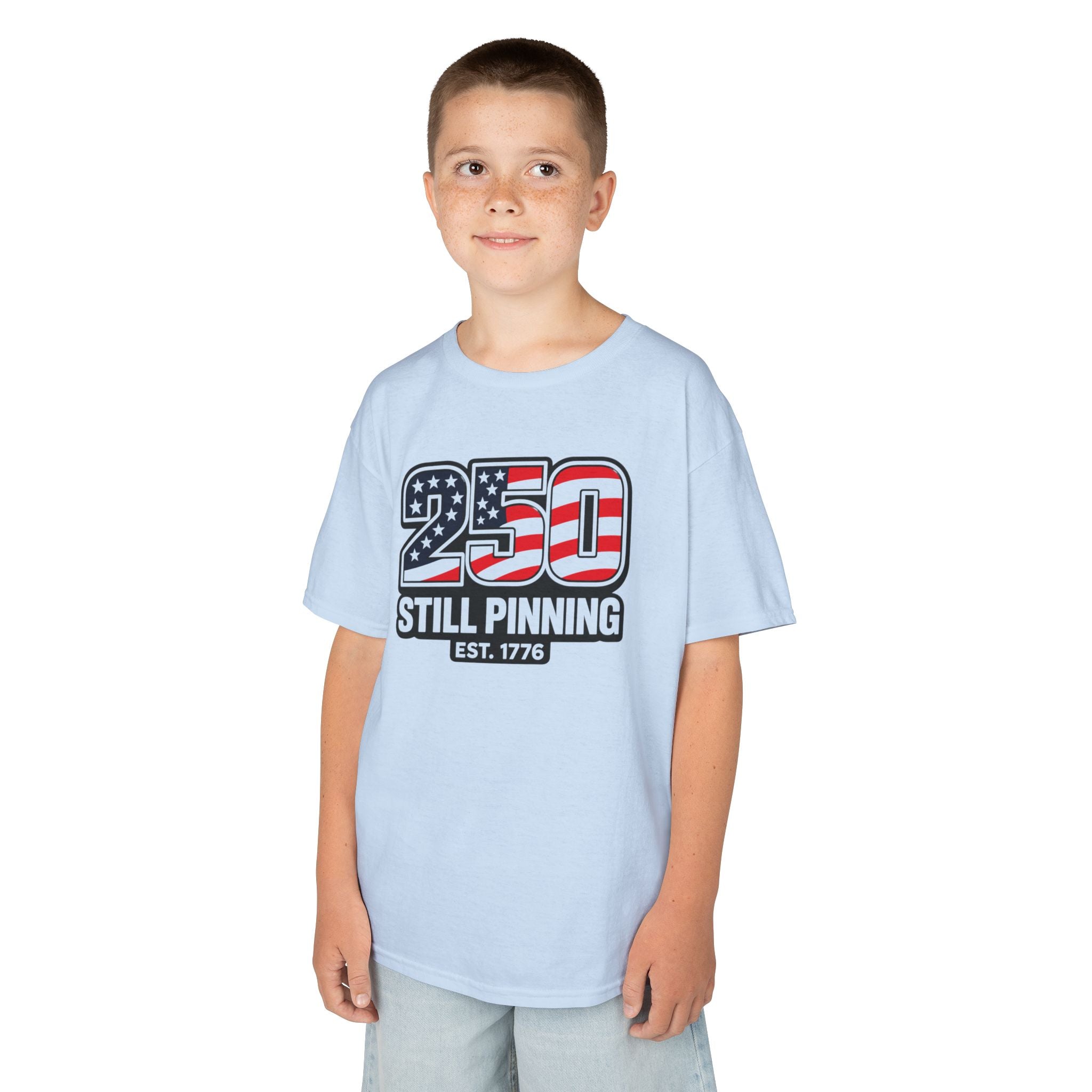 Kids T-Shirt - "250 Still Pinning"