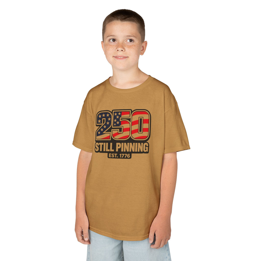 Kids T-Shirt - "250 Still Pinning"