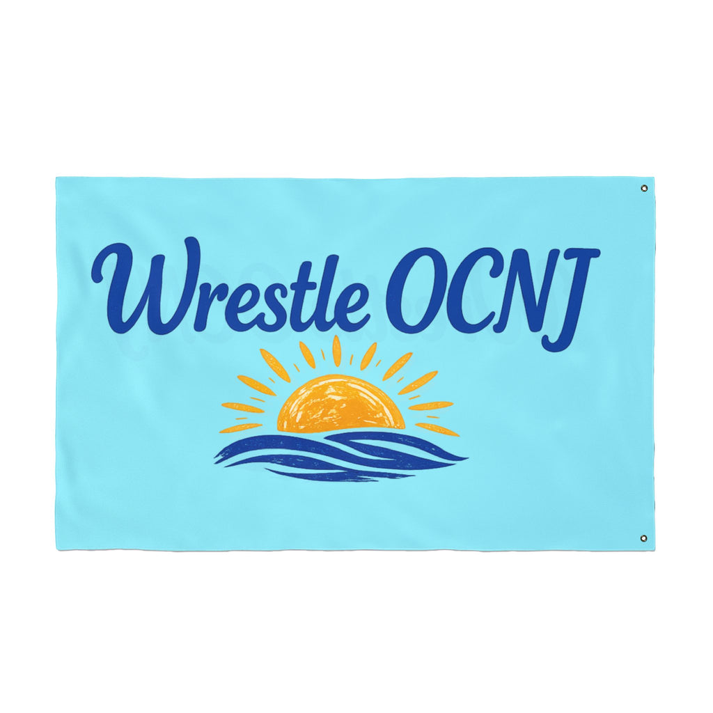 "WAVE THAT FLAG!" - An excellent way for Island Visitors and Locals to display your WRESTLING pride and spirit!