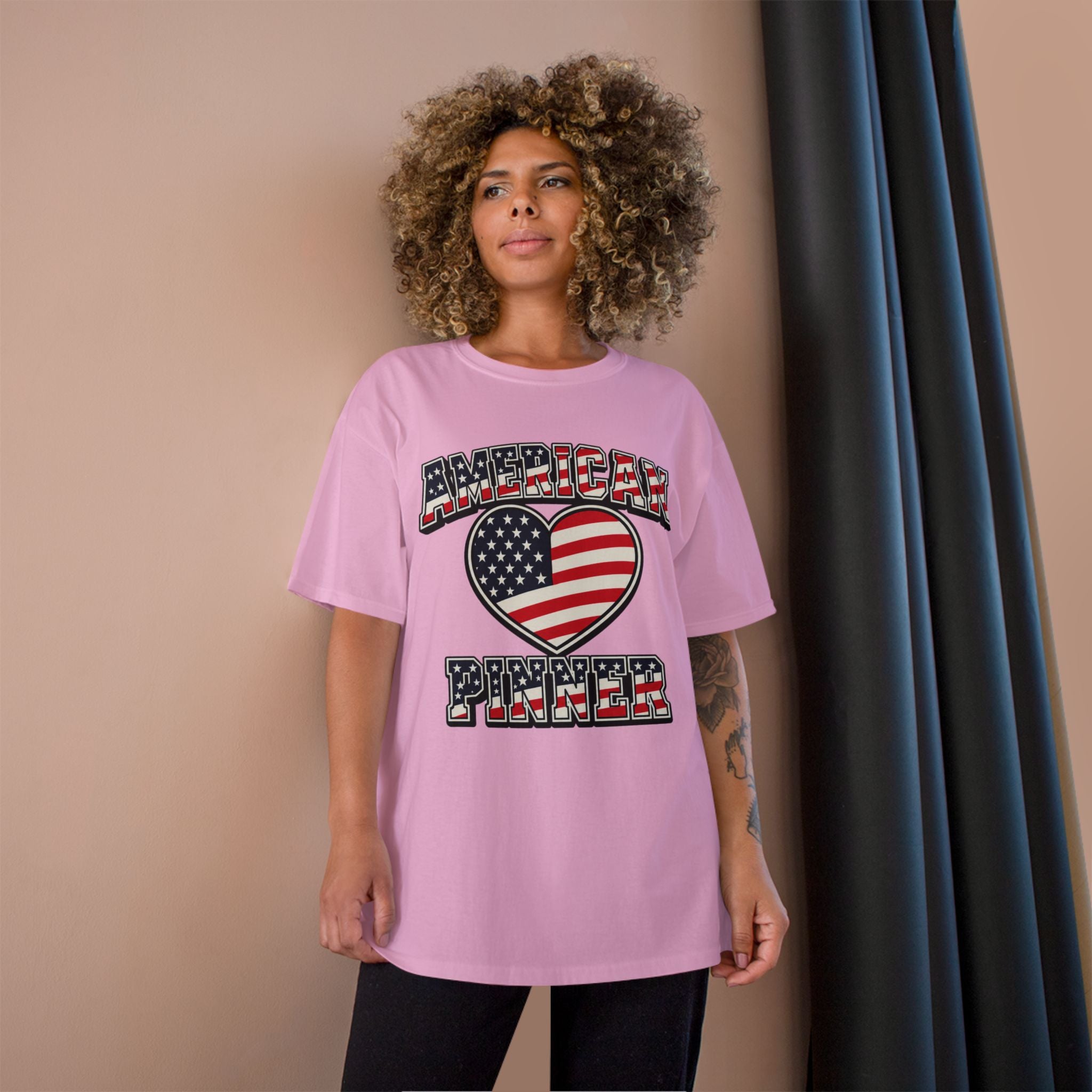 "AMERICAN PINNER"- Tee